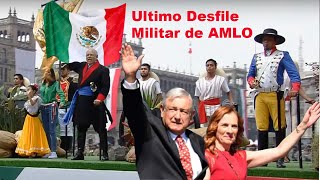 Ultimo Desfile Militar de AMLO 2024 [upl. by Orth]