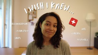 10 Things I wish I new Before Coming to Switzerland to Study 2024 [upl. by Merri965]