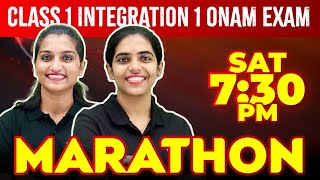 Class 1  Integration 1  Onam Exam Marathon  Exam Winner Class 1 [upl. by Perlie330]