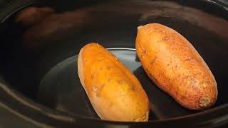 My Easiest Crockpot Recipe Sweet Potatoes [upl. by Maighdlin]