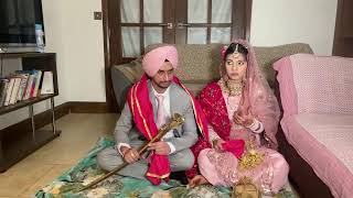 Simranjit Singh amp Jaspreet Kaur  Wedding Live [upl. by Idisahc603]