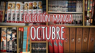 COLECCIÓN MANGA  OCTUBRE 2024 [upl. by Nyrehtak208]