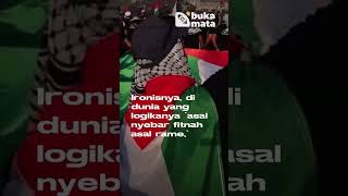 Logika vs Stigma Siapa yang Benarbenar di Garis Depan Membela Palestina” [upl. by Mehalek]