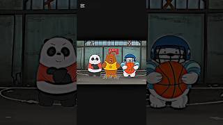 Bare bears 🗿🥶 animation cartoon barebears trending sigma [upl. by Willy]