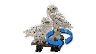 Presenting our New Wholesale Home Décor Polyresin Statue Providers Owl Statue Figurine [upl. by Maxie]