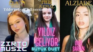 FİLİZ KEMALYILDIZ GELİYORALİZADEELA ŞEMSİYENUR☂️FULL VERSİON [upl. by Norted]