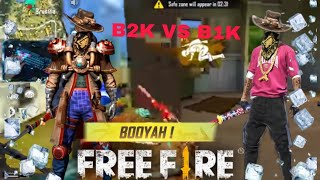 B2K VS B1K 😂garenafreefire totalgaming tondegamer gyangaming dasigame [upl. by Oloap610]