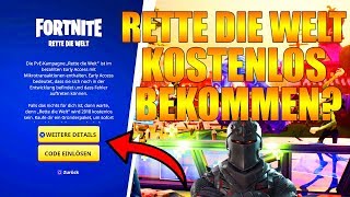 FORTNITE RETTE DIE WELT KOSTENLOS [upl. by Adlog]