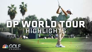 Rory McIlroy highlights 2024 Dubai Invitational Round 1  Golf Channel [upl. by Chevy]