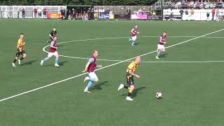 Highlights Morpeth Town 1 Emley 0  FA Cup 1st Qualifying Round 2425 [upl. by Edik]