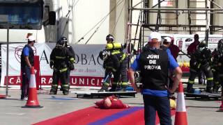 Firefighter Challenge 2014 Alcobaça Portugal [upl. by Aivatra]