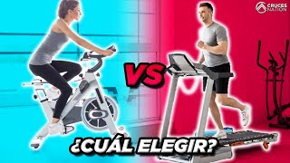 ✅ Bicicleta ESTÁTICA vs TROTADORA Caminadora 🤔 ¿Cuál quema más grasa Máquinas para bajar de peso [upl. by Aknahs]