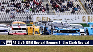 RELIVE DRM Revival Rennen 2 beim Jim Clark Revival  ADAC Hockenheim Historic 2024 [upl. by Ahcsrop]