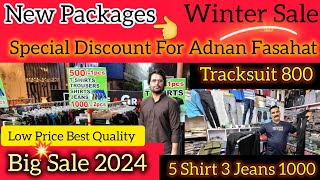 ✌️New Offers 3 Jeans 5 Shirts 1000 Best Quality Asif Collection Winter Sale Tracksuit Wholesale Shop [upl. by Chaiken]