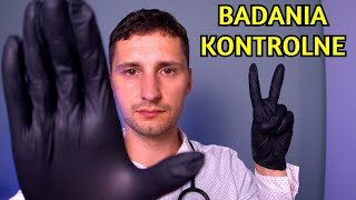 ASMR po polsku 🇵🇱  Badania Kontrolne u Lekarza  nerw czaszkowy wywiad osłuch uszy okulista [upl. by Eatnwahs]