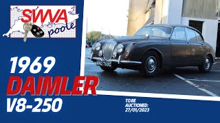 LOT 1  Daimler V8250 1969  SWVA 27th January 2023 Classic Auction [upl. by Aliuqat]