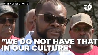 Haitian activist in Springfield says eating pets not  in our culture [upl. by Reiche]