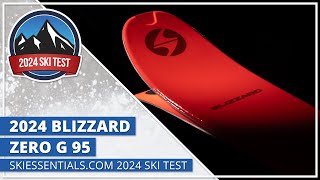 2024 Blizzard Zero G 95  SkiEssentialscom Ski Test [upl. by Keily]