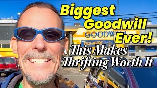 Thrifting for Vintage Deals in the Worlds Biggest Goodwill [upl. by Wardle]