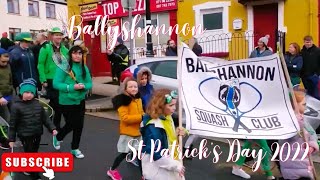 St Patricks Day Parade 2022 Ballyshannon Donegal Ireland [upl. by Locklin338]