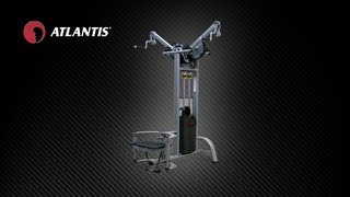 Strength Equipment  Atlantis P356 Vertical Pec Fly instructional [upl. by Hakan]