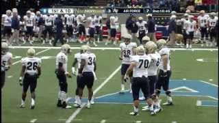 NCAAF 2012 Week 06 Navy Midshipmen at Air Force [upl. by Rehptsirhc314]