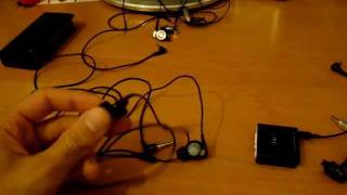 Review Sony MDREX700 Earphones  TotallydubbedHD [upl. by Einnep]