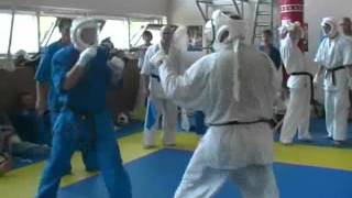 DAIDO JUKU KUDO BLUE VS SHOTOKAN KARATE WHITE [upl. by Friedberg]