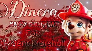 Dinero  🔥Marshall Edit❤  For hyd3ntm4rshall 🎉Happy Birthday🎂 [upl. by Stelle578]