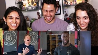 CONAN HITS THE GYM WITH KEVIN HART  Reaction wCosima amp Fizaa [upl. by Wenda636]