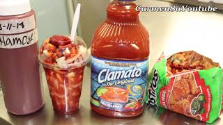 Chamoy y Clamato Preparado Para Negocio [upl. by Sutniuq]