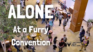 How to Go To A Furry Convention Alone  ANE 2024 Convention Vlog [upl. by Yessydo]