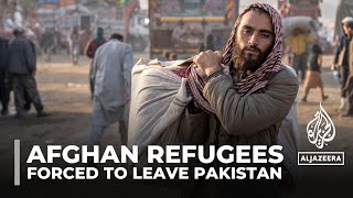 Afghan refugees Millions face mass deportation from Pakistan [upl. by Crifasi]