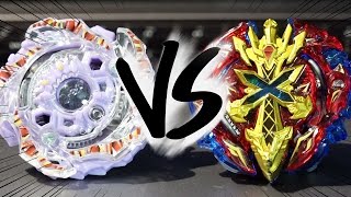 BATTLE Beast Behemoth HH VS Xeno Xcalibur MI  Beyblade Burst [upl. by Einreb]