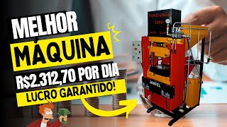 7 MÁQUINAS INCRIVEIS PARA EMPREENDER E LUCRAR Comece uma mini Fábrica [upl. by Yentihw711]