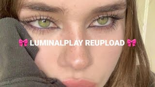 ☆ Light green eyes Strong Affirmations Luminalplay subliminal reupload [upl. by Akehsyt610]