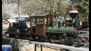 Ridge Live Steamers Winter Meet  Dundee FL [upl. by Odrarebe]