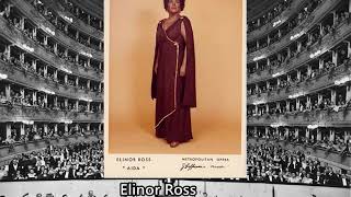 Elinor Ross  In Memoriam  D  Aida G Verdi quotRitorna Vincitorquot [upl. by Spenser]