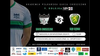 LIVE Gavia Choszczno vs Dąb Dębno [upl. by Eltsirc]