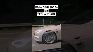 TESLA MODEL S PLAID vs BMW M340I STAGE 4 1000hp автоврн bmwm340i teslaplaid modelsplaid bmwm3 [upl. by Huntlee]