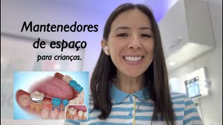 MANTENEDOR DE ESPAÇO  DENTAL  Jaque Akemi  LondrinaPR [upl. by Salta]