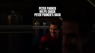 PETER PARKER HELPS CRACK PETER PARKER’S BACK 🤼💯👍Marvelcomics Cinema ￼Action [upl. by Ramgad]