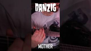 DANZIG  Mother  Guitar Cover shorts music cover [upl. by Stortz]