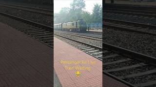 Passanger ke liye Train Ruka 😱😱 shorts trending viralshorts song railway [upl. by Elleirad208]