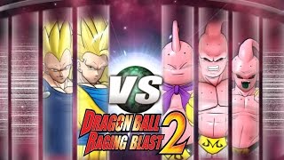 Dragon Ball Z Raging Blast 2  SSJ3 Goku amp SSJ3 Vegeta Vs The Buus New Videos amp DBZ Xenoverse [upl. by Barmen]