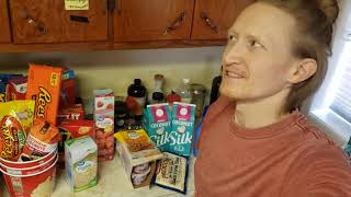 HUGEST WALMART 3 grocery haul snacks drinks fresh frozen chips cookies pet household salad fruit yum [upl. by Rubliw291]