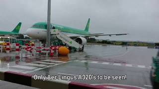 TRIP REPORT  Aer Lingus A320 ECONOMY Dublin  Frankfurt [upl. by Airuam]