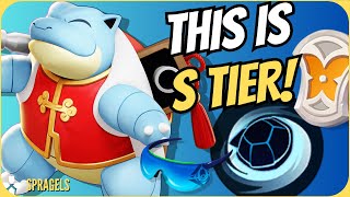 Blastoise Is THE NEW META Top Laner  Pokemon Unite [upl. by Chesna]