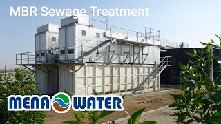 MENAWater MBR Container Sewage Plant [upl. by Emelun274]