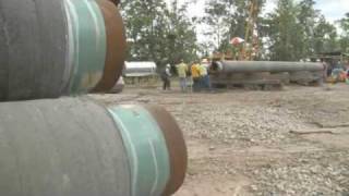 Denburys Green Pipeline Construction [upl. by Ariaz]